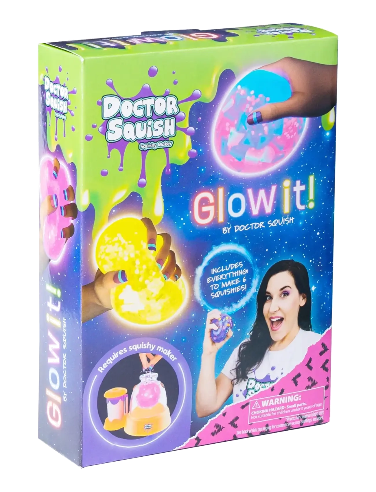 Dr. Squish - Squishy Pack Refill - Neon Edition - multi coloured - 1