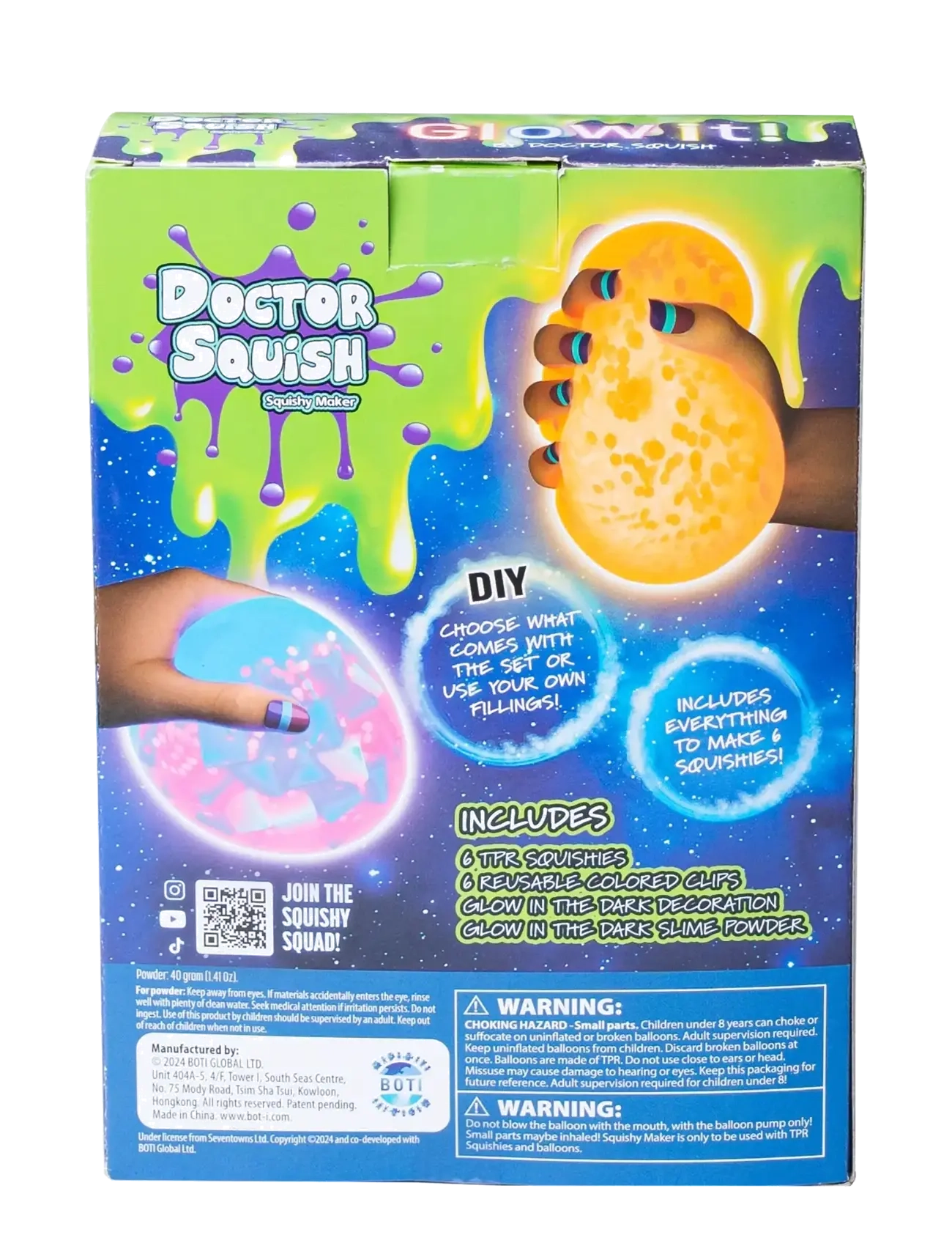 Dr. Squish - Squishy Pack Refill - Neon Edition - multi coloured - 2