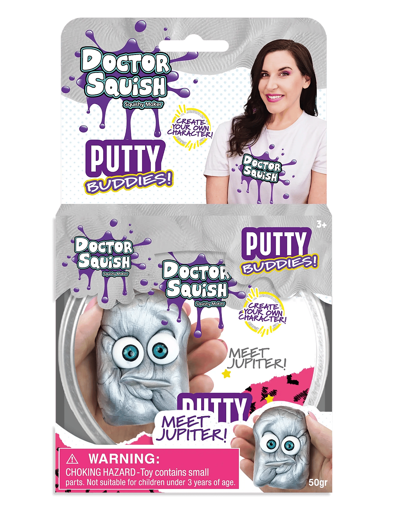 Jupiter (Silver) - Putty Buddies 50g
