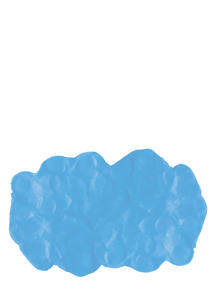 Dr. Squish - Josephine (Light Blue) - Putty Buddies 50g - blue - 1
