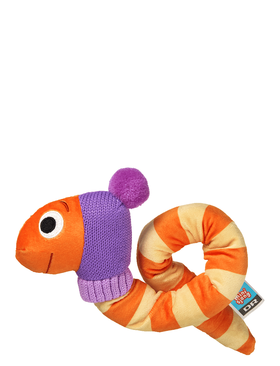 DR - DR Orm Twister Plys, 45 Cm - mjuka leksaker - multi - 2