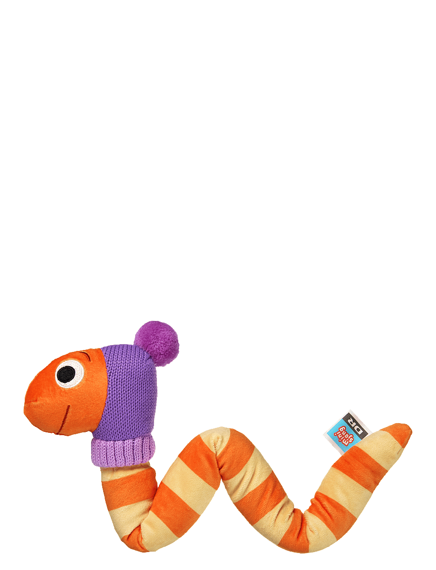 DR - DR Orm Twister Plys, 45 Cm - mjuka leksaker - multi - 4
