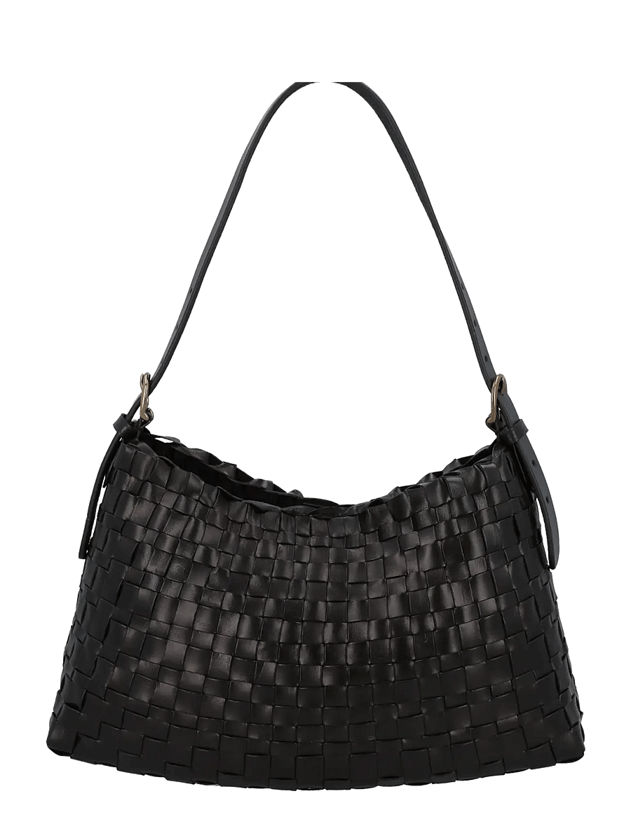 Dragon Diffusion - Hobo Salvage Pearl Bag - alltags-style - black - 2