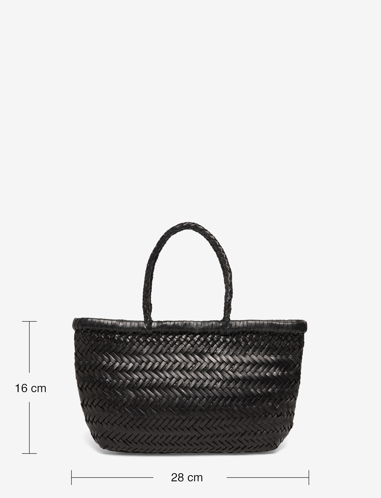 Dragon Diffusion - Mini Flat Gora Handbag - shoppers - black - 3