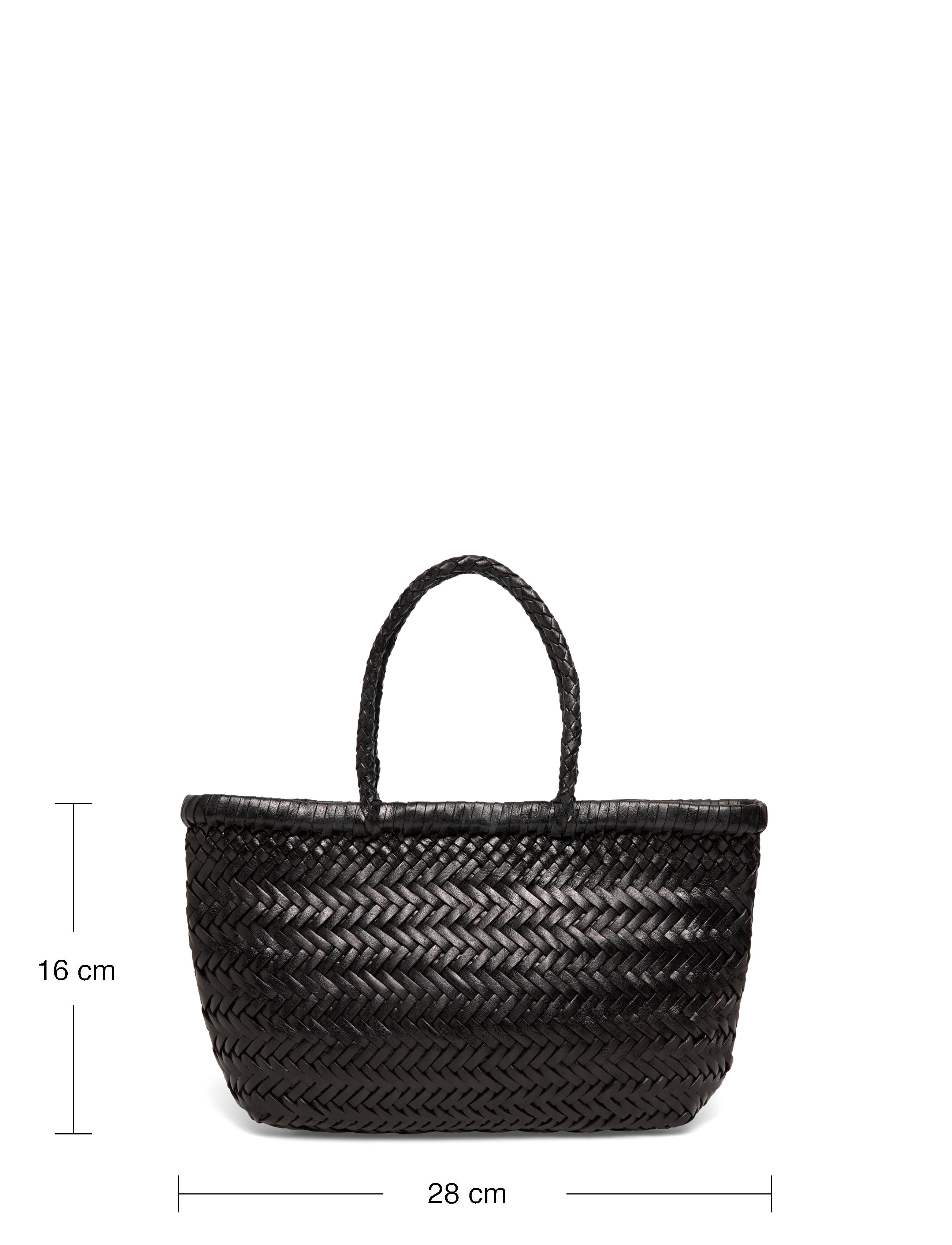 Dragon Diffusion - Mini Flat Gora Handbag - tote bags - black - 3
