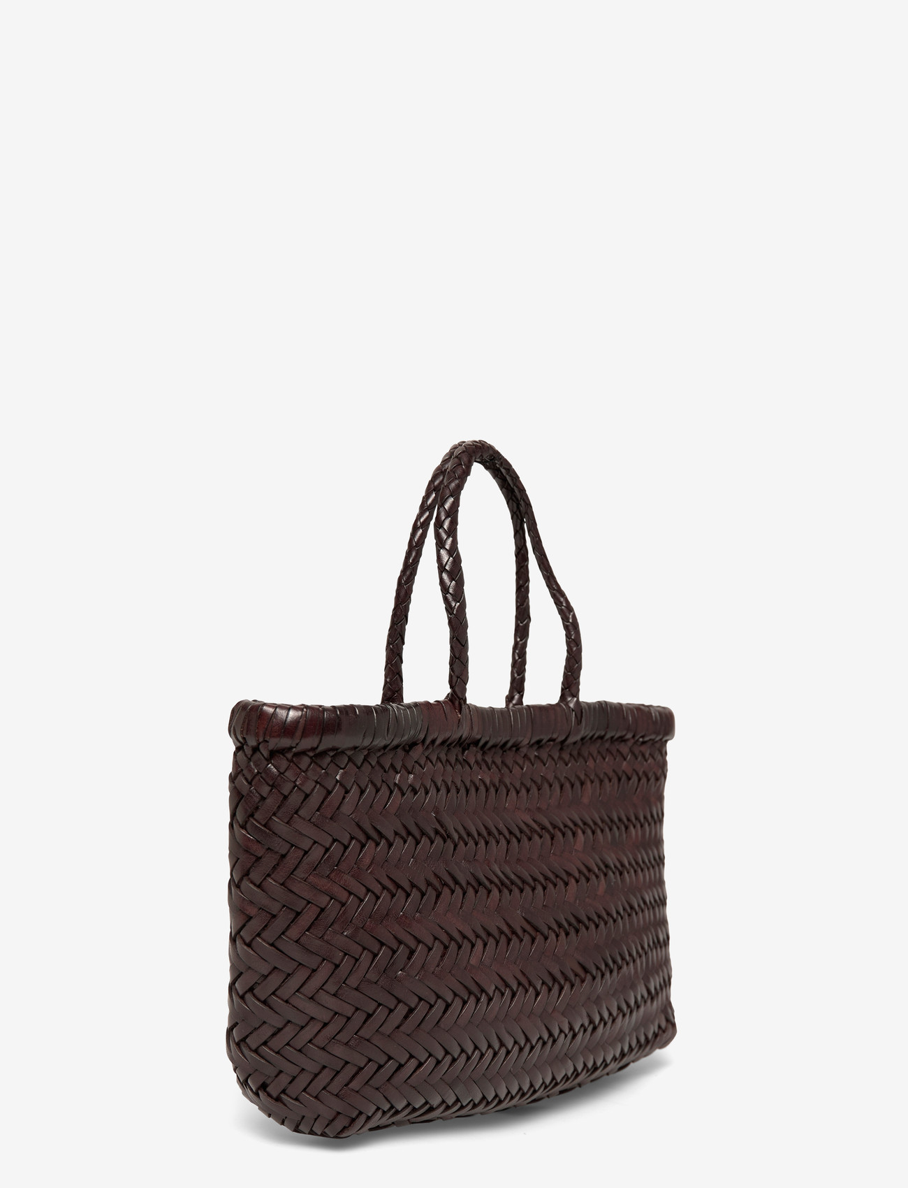 Dragon Diffusion - Mini Flat Gora Handbag - shoppers - dark brown - 2