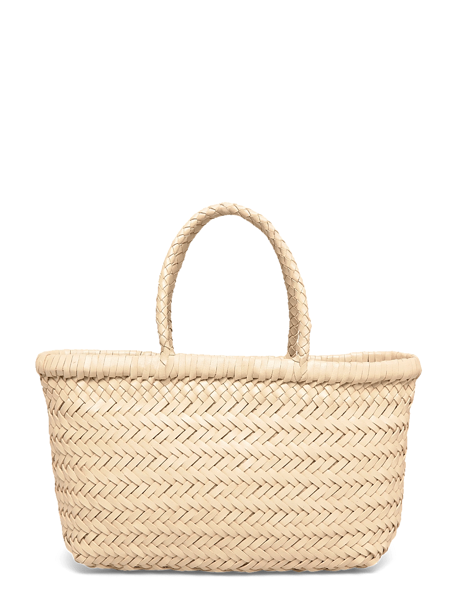 Dragon Diffusion - Mini Flat Gora Handbag - kandekotid - nude - 0