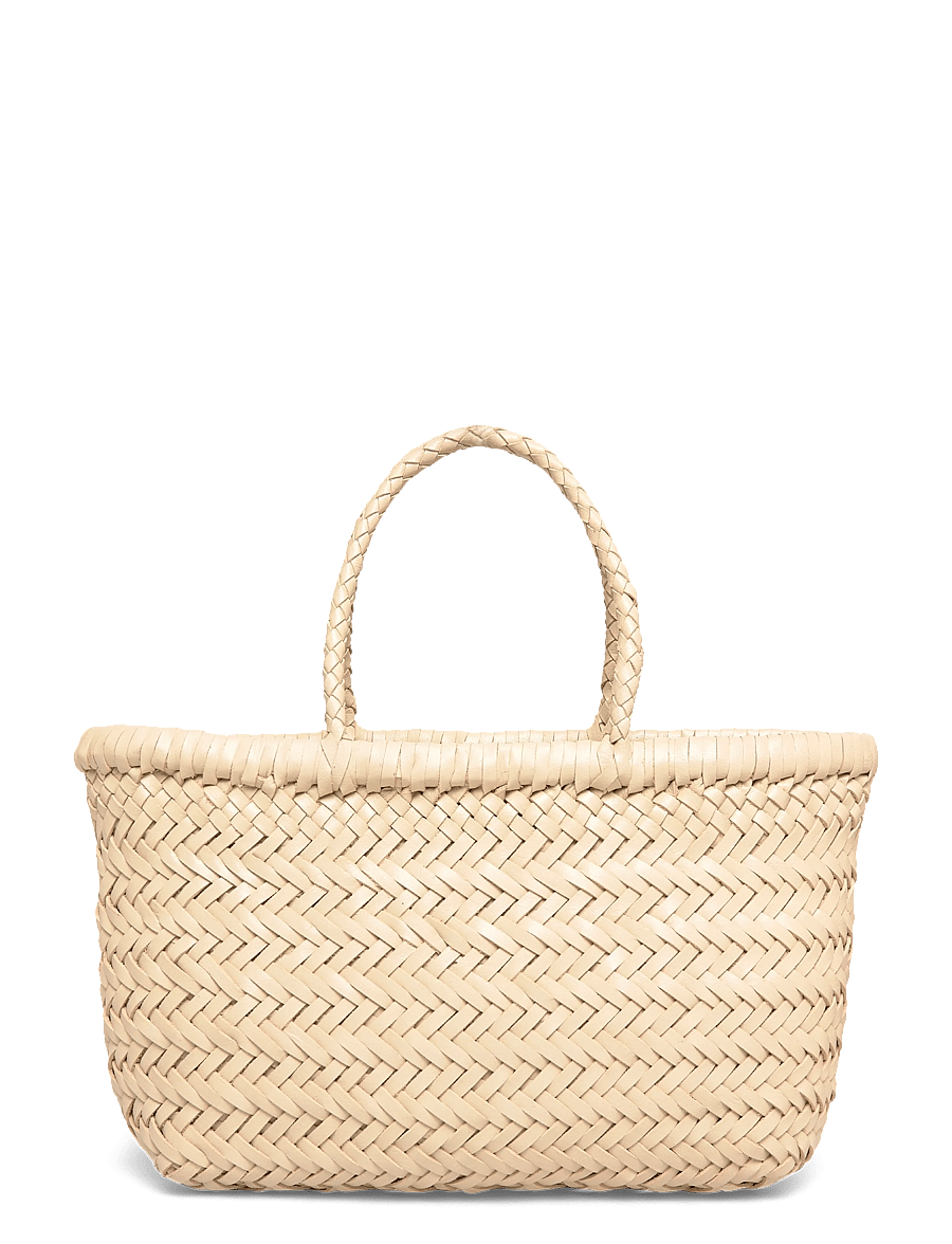 Dragon Diffusion - Mini Flat Gora Handbag - kandekotid - nude - 1
