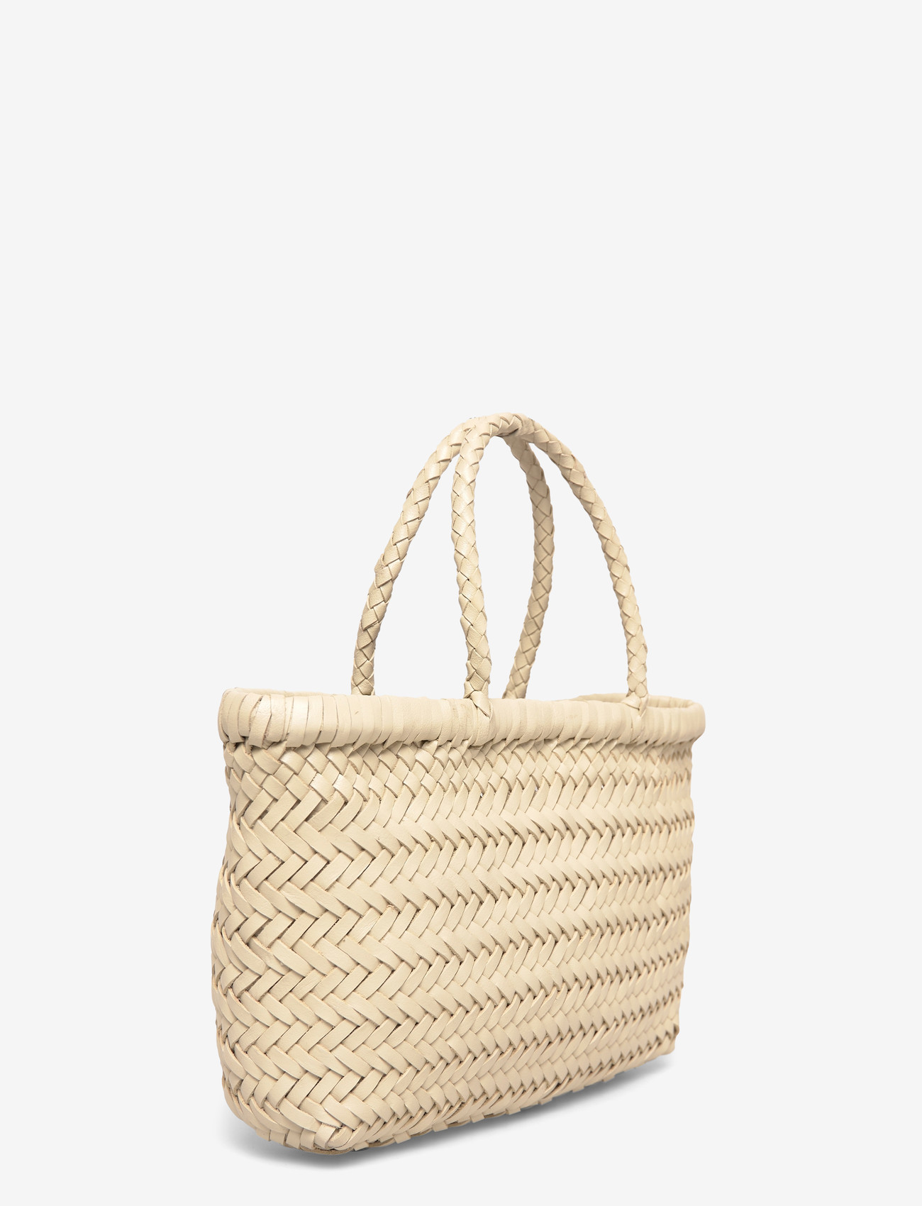 Dragon Diffusion - Mini Flat Gora Handbag - shoppers - nude - 2
