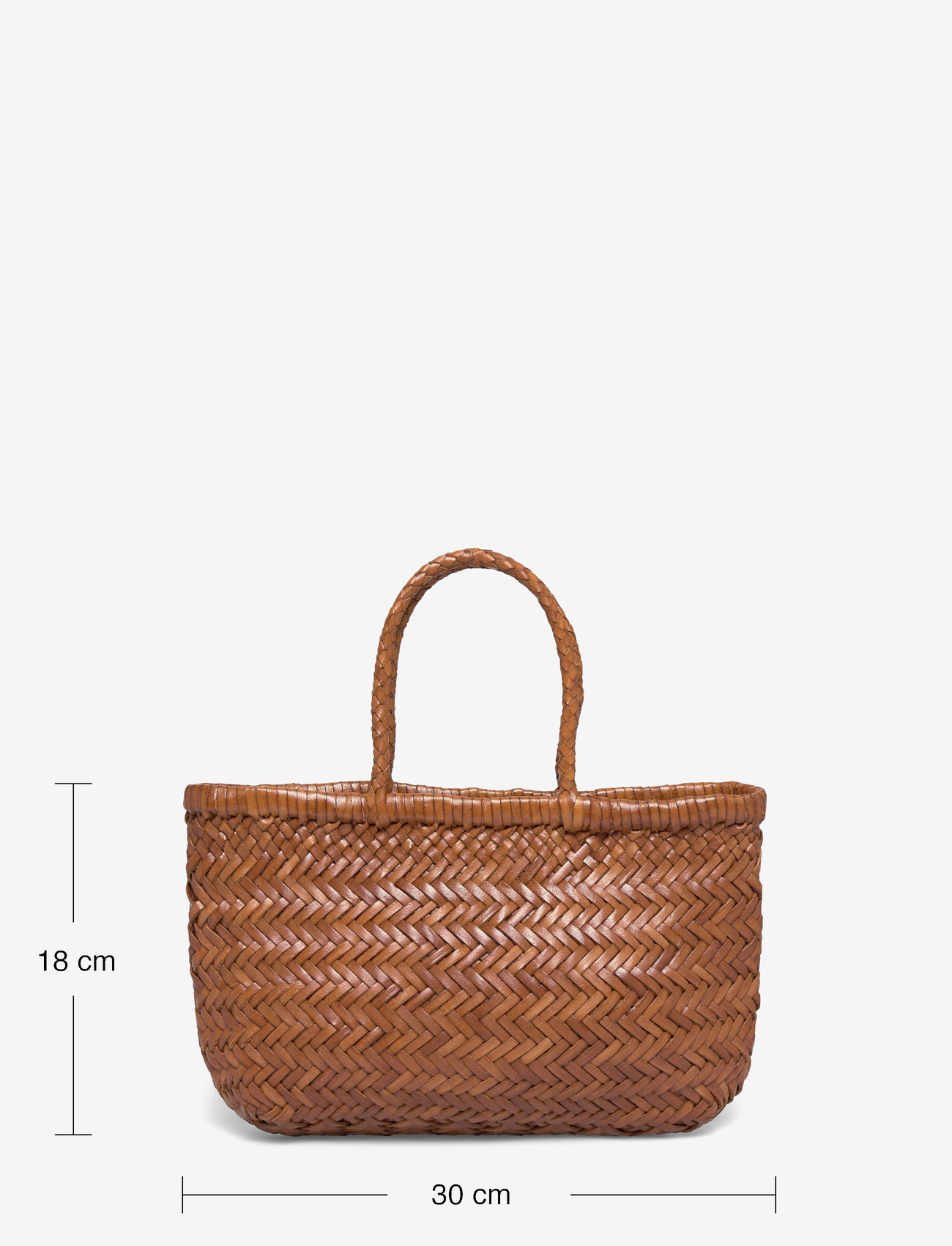 Dragon Diffusion - Mini Flat Gora Handbag - shoppers - tan - 3