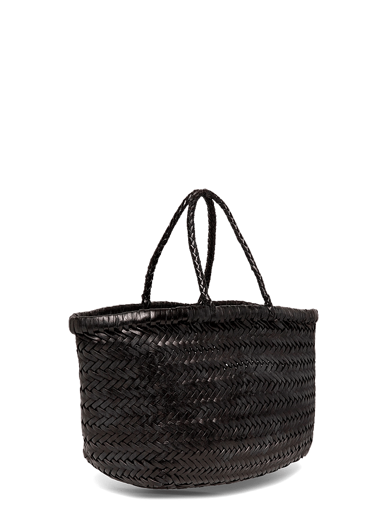 Dragon Diffusion - Black Bamboo Triple Jump Small Tote - shoppers - black - 2
