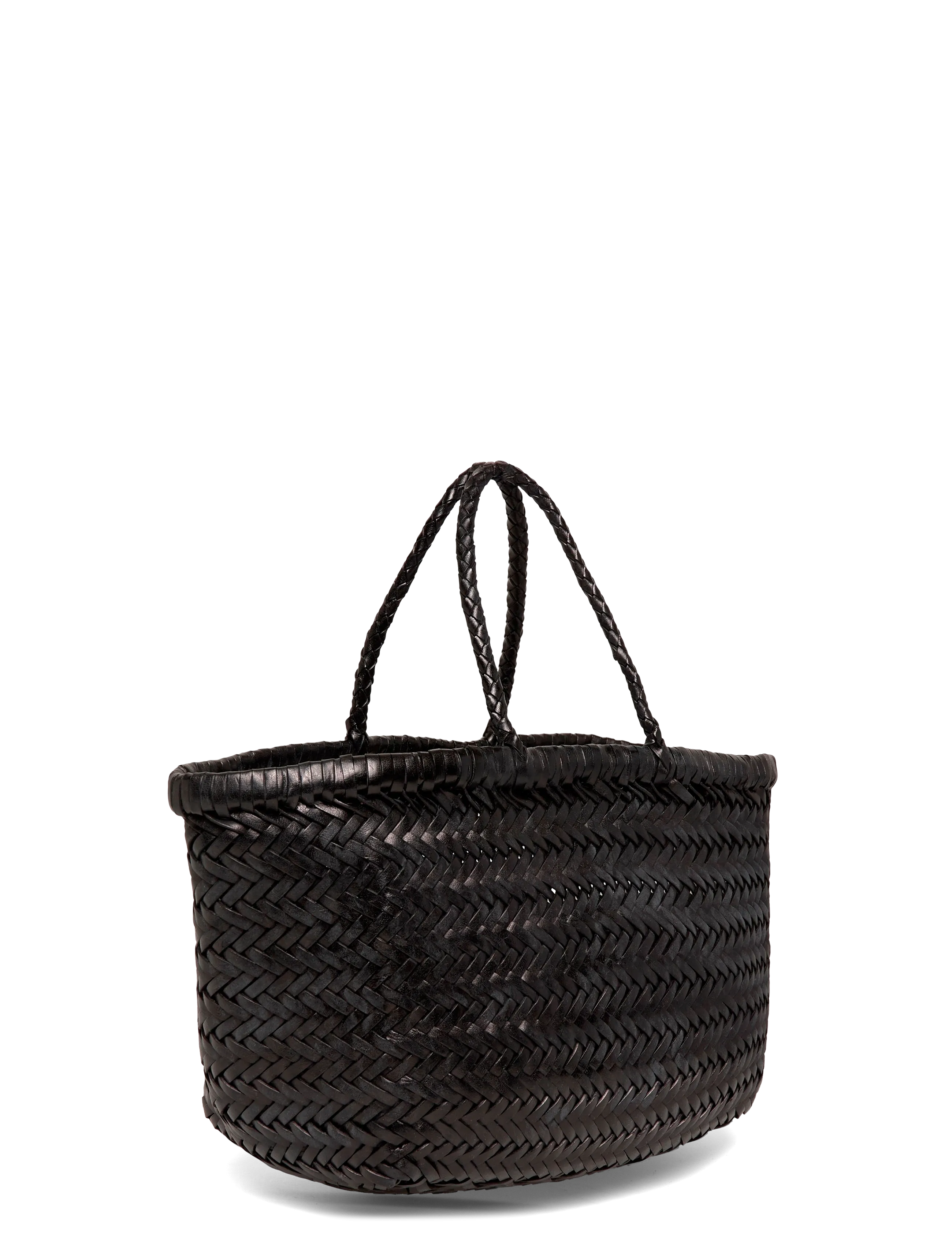 Dragon Diffusion - Black Bamboo Triple Jump Small Tote - shoppers - black - 2