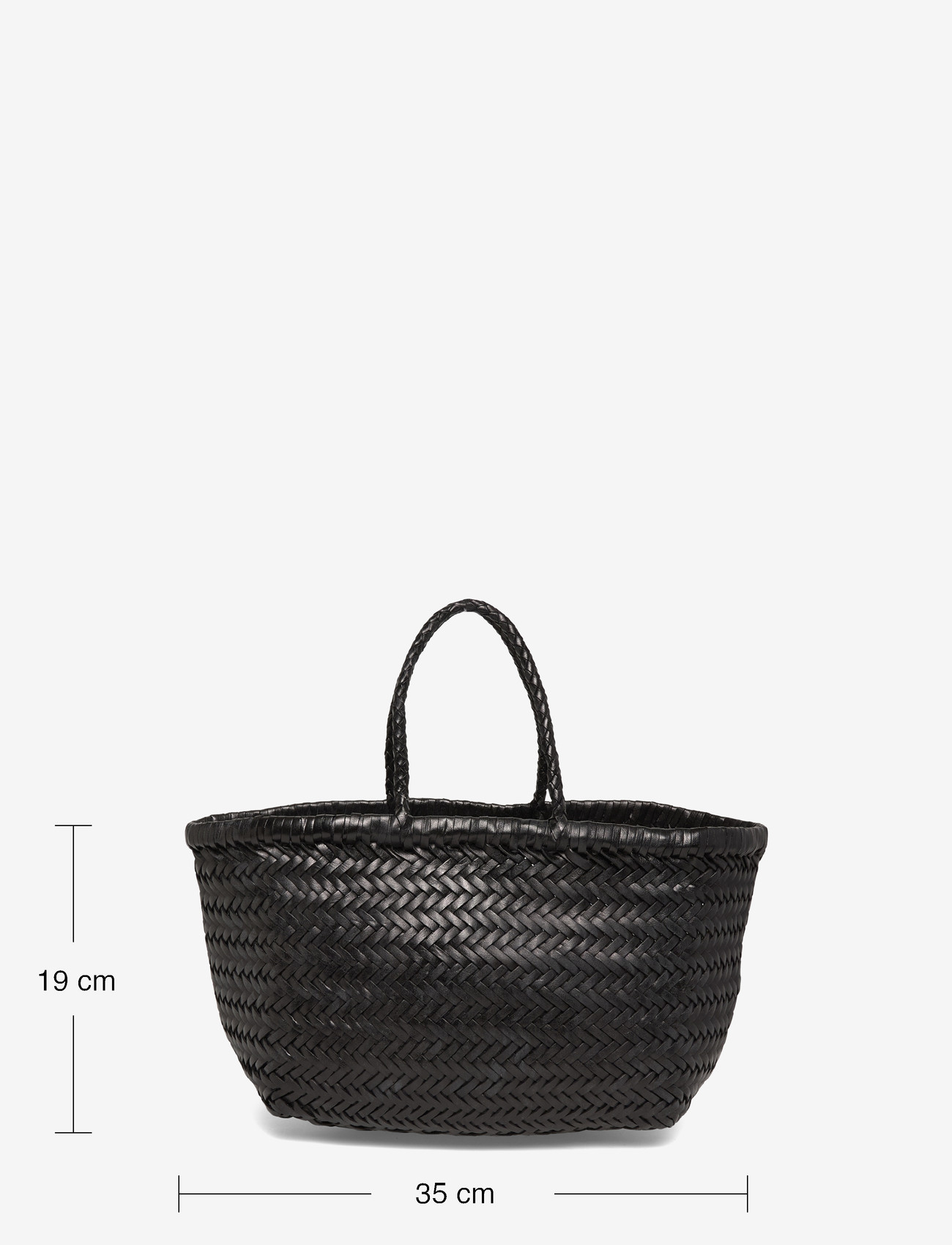 Dragon Diffusion - Black Bamboo Triple Jump Small Tote - shoppers - black - 3