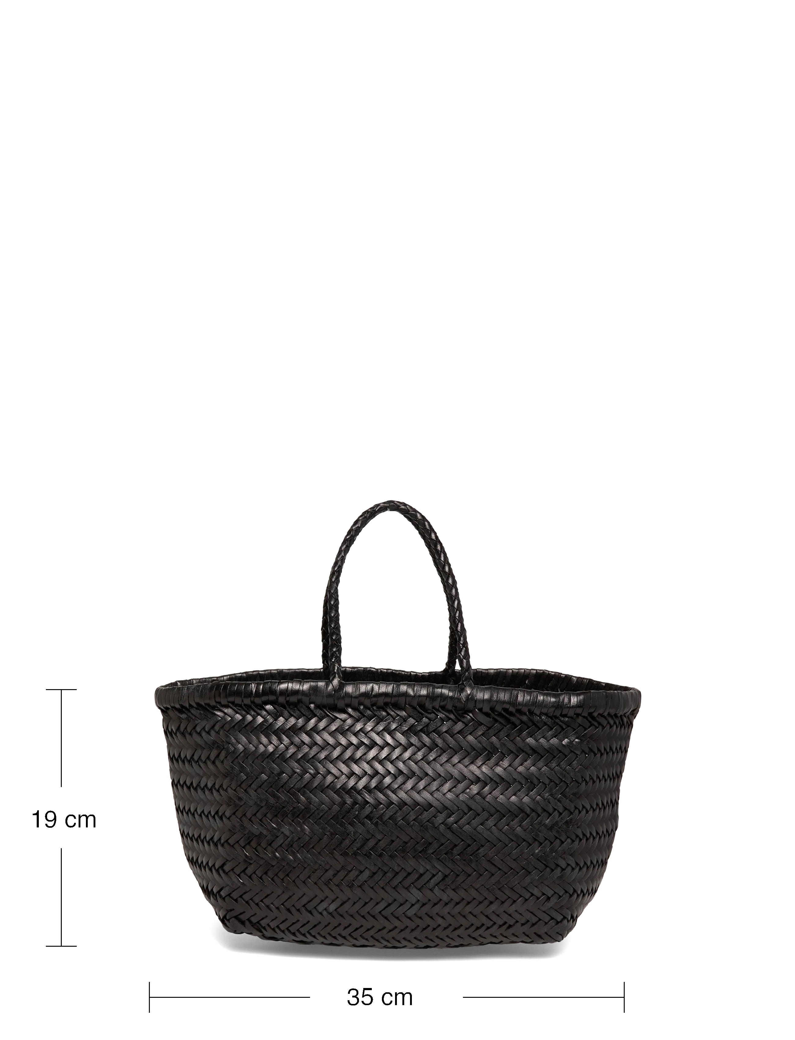Dragon Diffusion - Black Bamboo Triple Jump Small Tote - shoppers - black - 3
