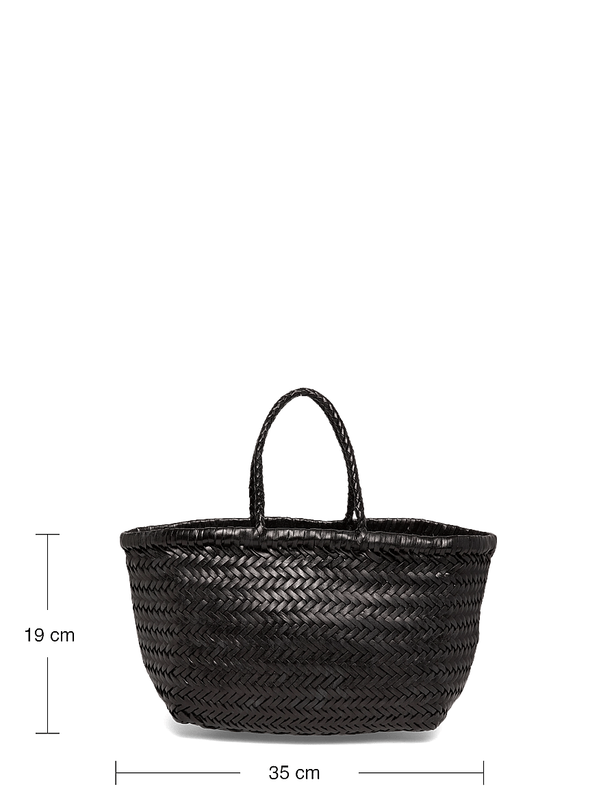Dragon Diffusion - Black Bamboo Triple Jump Small Tote - shopper - black - 3