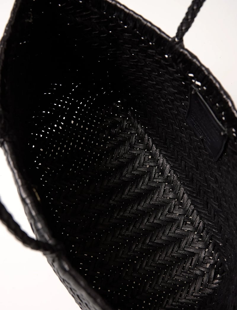 Dragon Diffusion - Black Bamboo Triple Jump Small Tote - shoppers - black - 4