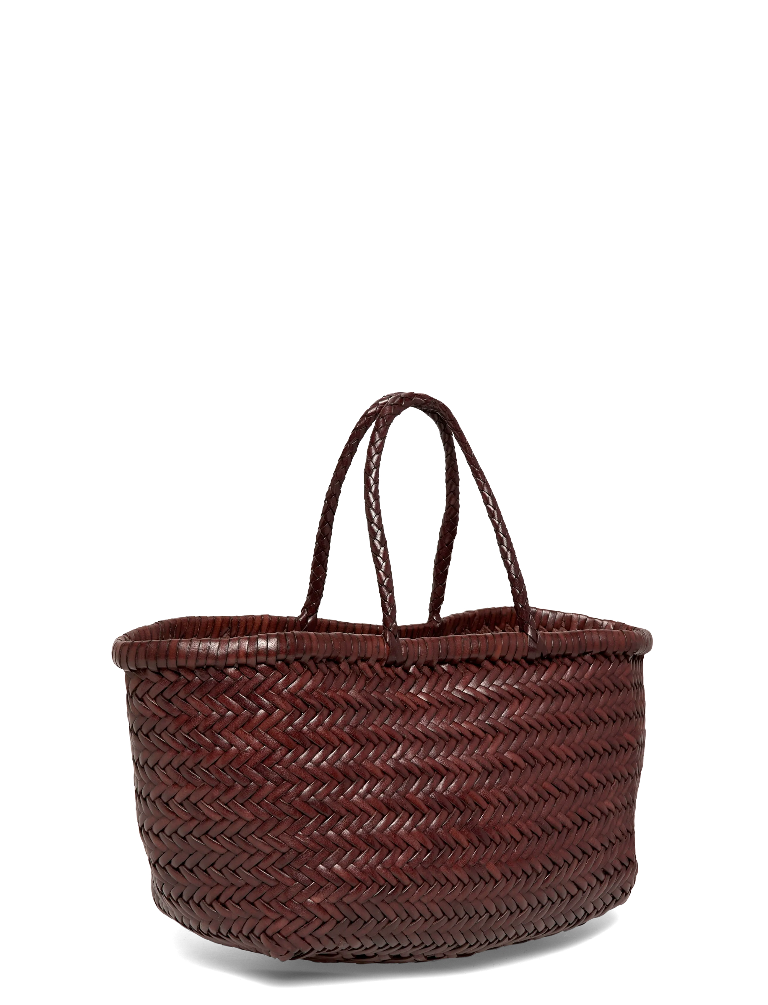 Dragon Diffusion - Brown Bamboo Triple Jump Small Tote - accessoires - dark brown - 2