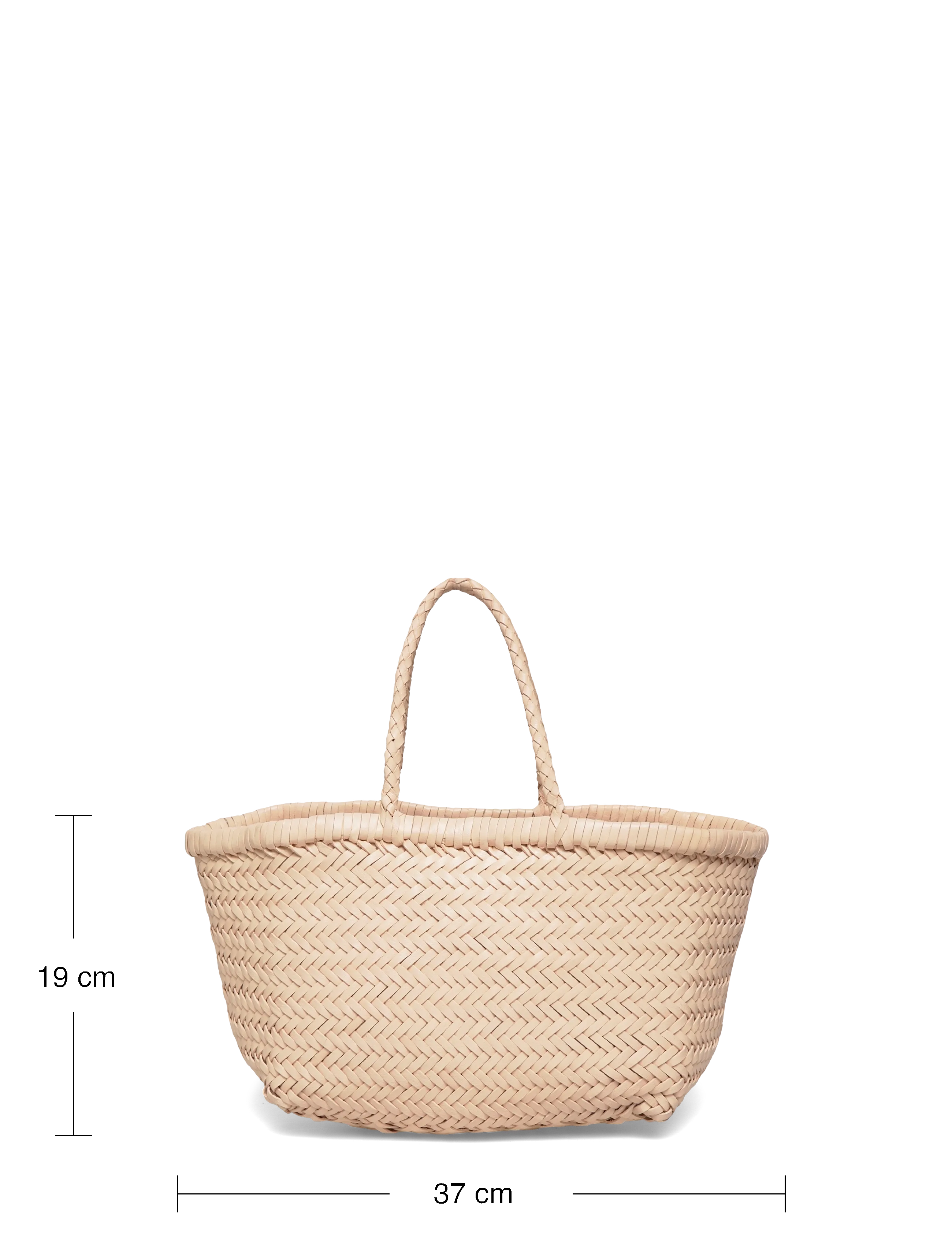 Dragon Diffusion - White Bamboo Triple Jump Small Tote - tote bags - natural - 3