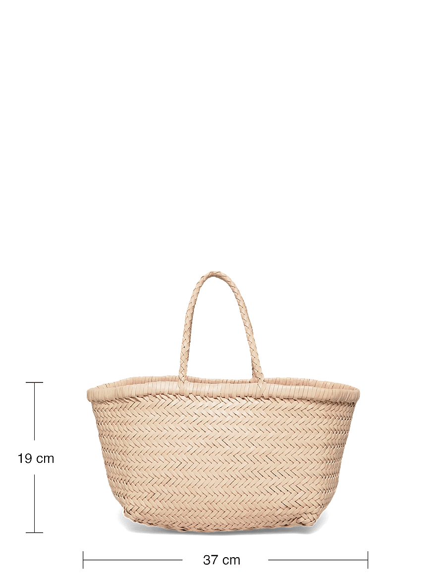 Dragon Diffusion - White Bamboo Triple Jump Small Tote - tote bags - natural - 3