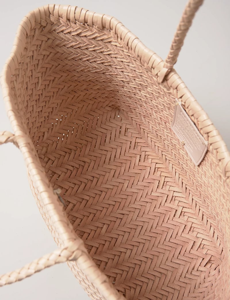 Dragon Diffusion - White Bamboo Triple Jump Small Tote - tote bags - natural - 4
