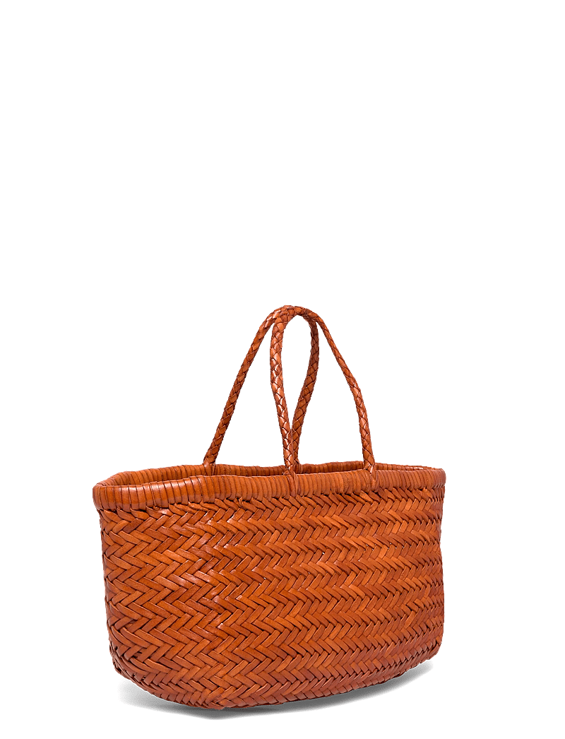 Dragon Diffusion - Bamboo Triple Jump Small Tote Bag - shoppers - tan - 2