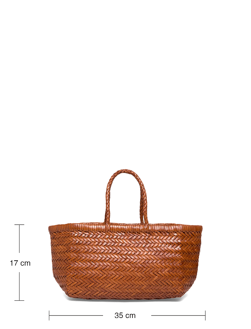Dragon Diffusion - Bamboo Triple Jump Small Tote Bag - shoppers - tan - 3