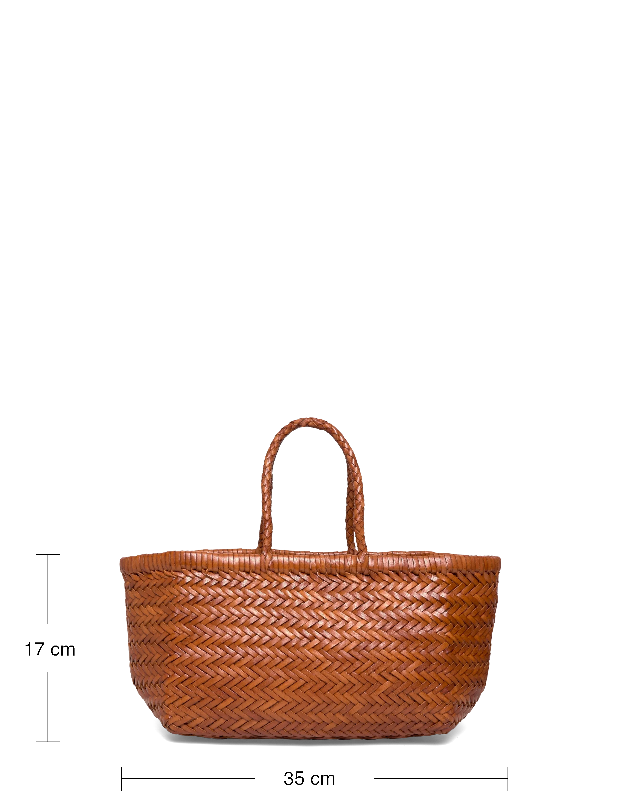 Dragon Diffusion - Bamboo Triple Jump Small Tote Bag - shopper töskur - tan - 3