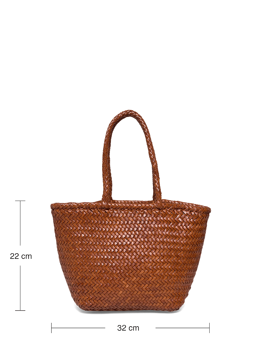 Dragon Diffusion - Grace Basket Small - tote bags - tan - 3