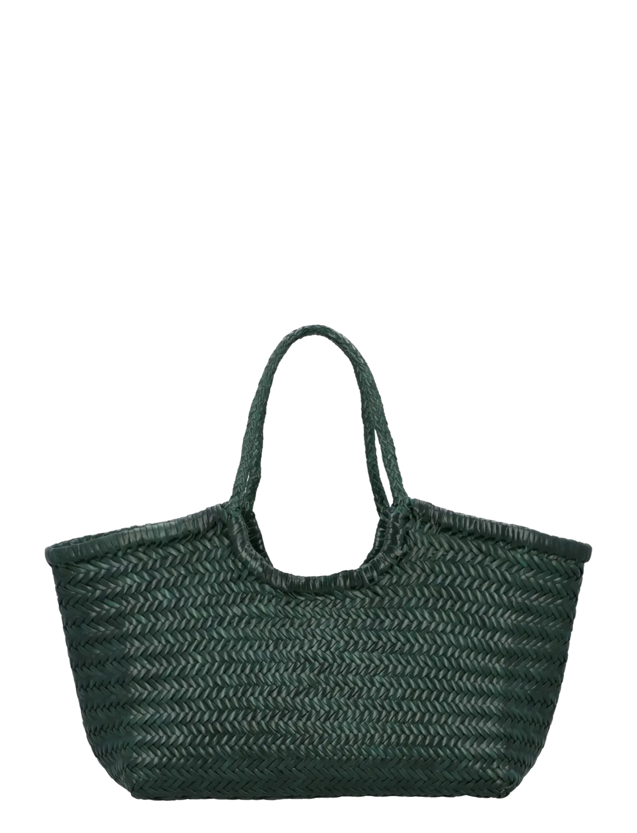 Dragon Diffusion Nantucket Big Bag, Damen, Geflochtene Einkaufstasche, Grün, Gr.ONE SIZE