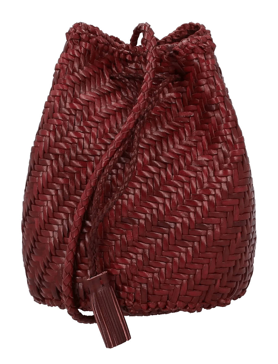 Dragon Diffusion - Pompom Double Jump Bag - bucket bags - red - 0