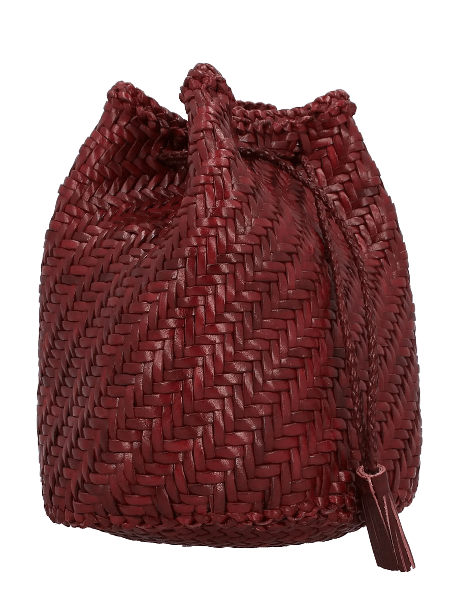 Dragon Diffusion - Pompom Double Jump Bag - bucket bags - red - 1