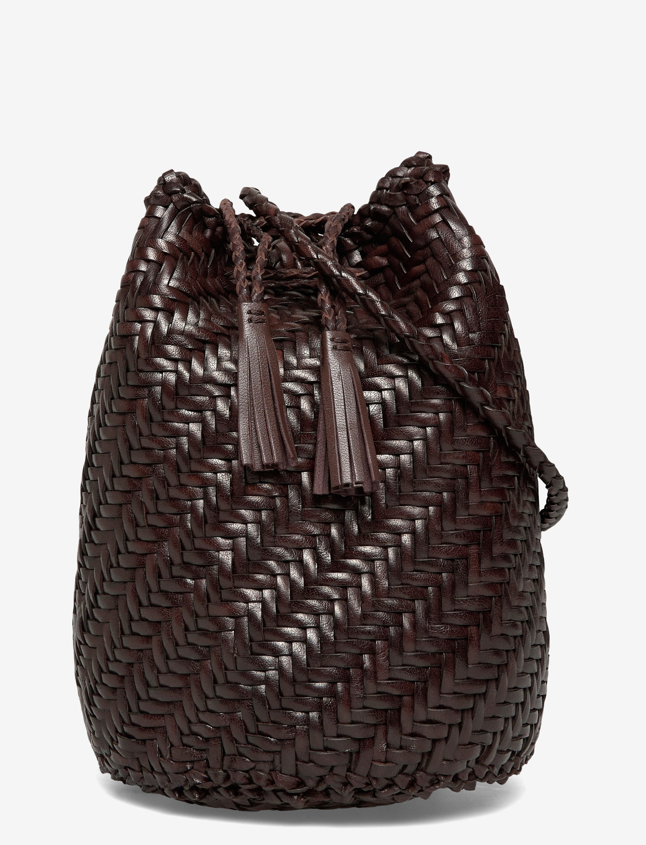 Dragon Diffusion - Pompom Double Jump Bag - handbags - brown - 0
