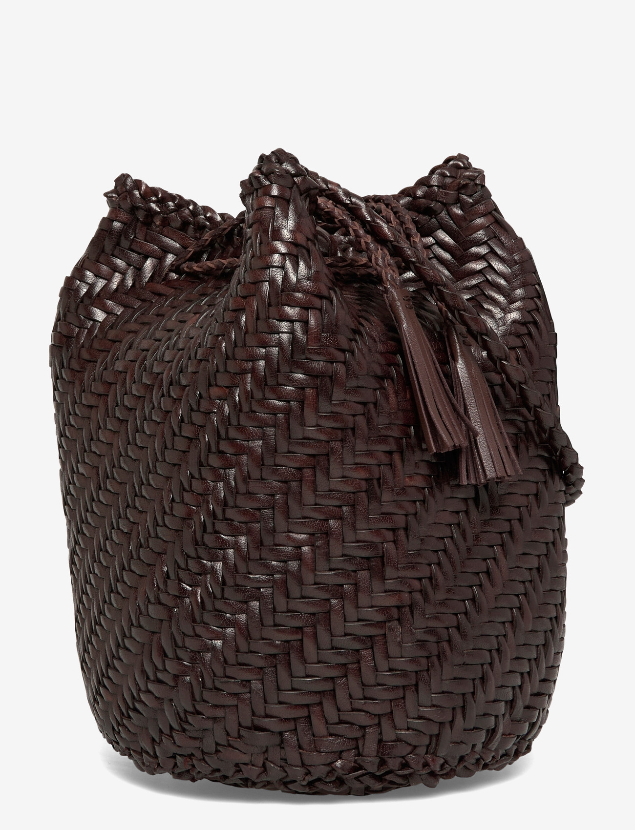 Dragon Diffusion - Pompom Double Jump Bag - handbags - brown - 2