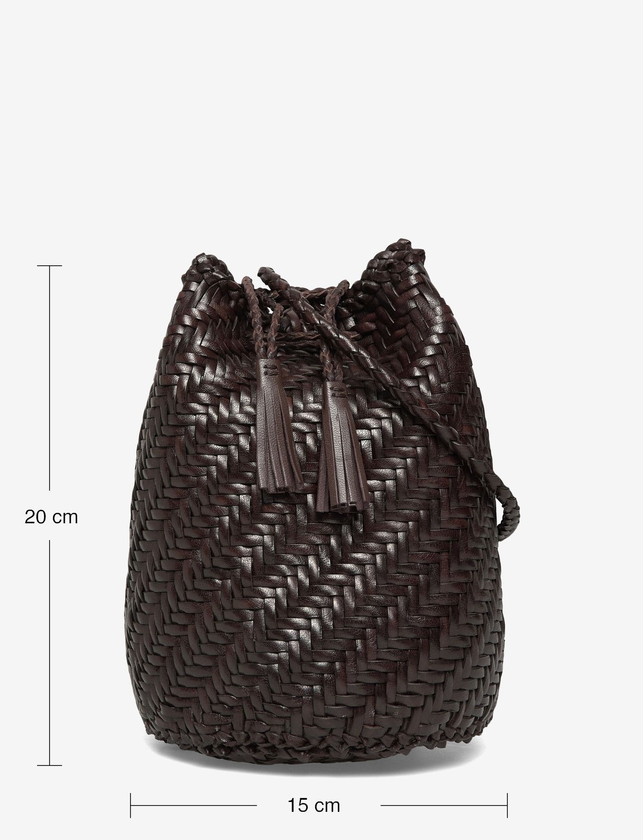Dragon Diffusion - Pompom Double Jump Bag - handbags - brown - 3
