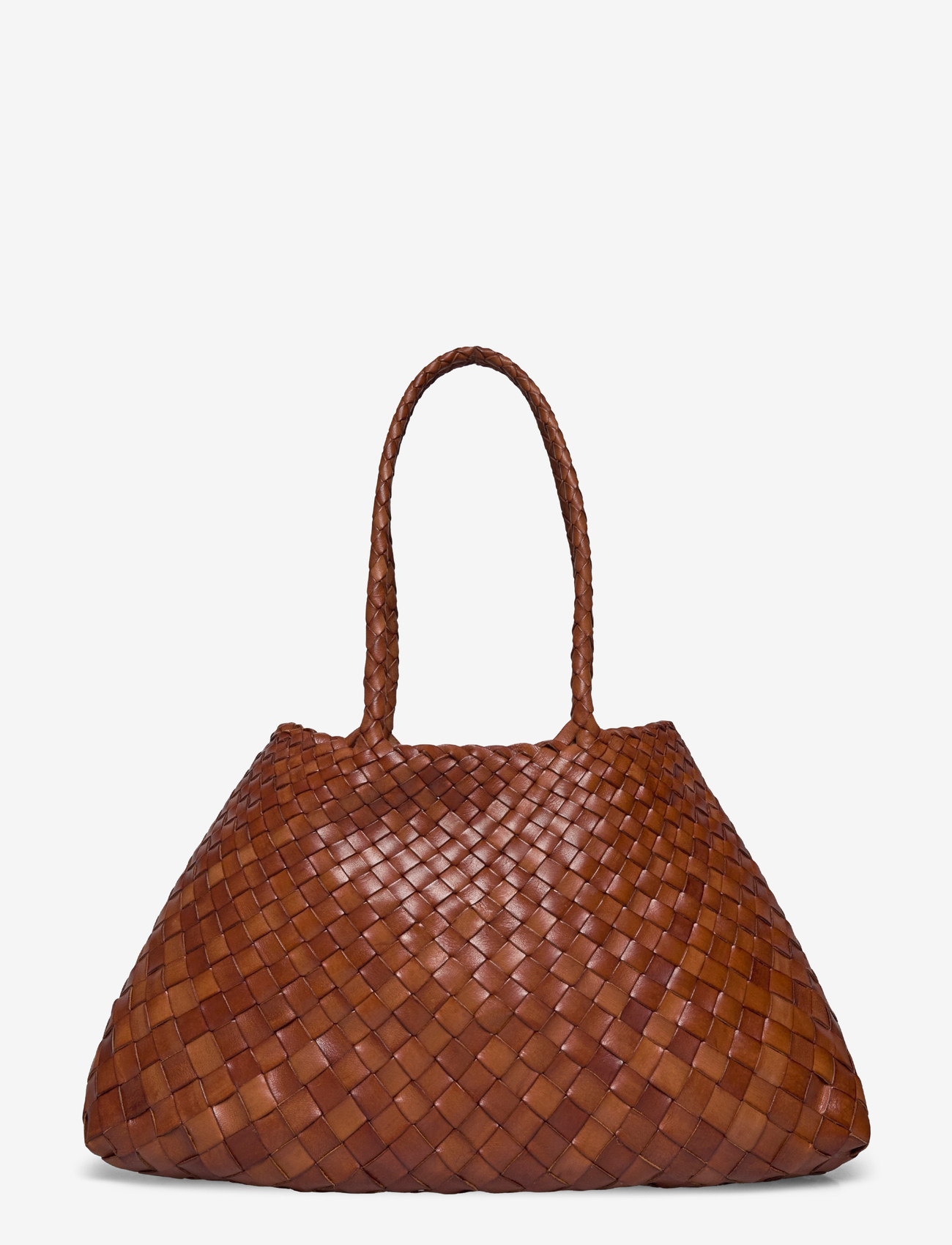 Dragon Diffusion - Dark Orange Santa Croce Shoulder Bag - shoulder bags - brown - 0