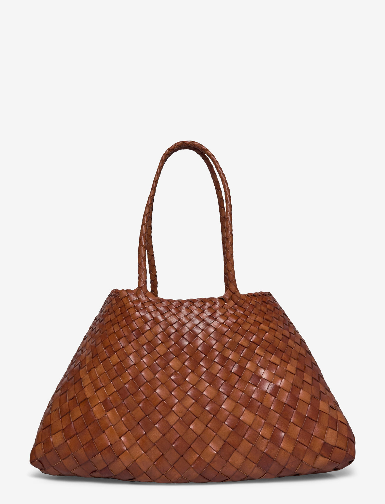 Dragon Diffusion - Dark Orange Santa Croce Shoulder Bag - shoulder bags - brown - 1