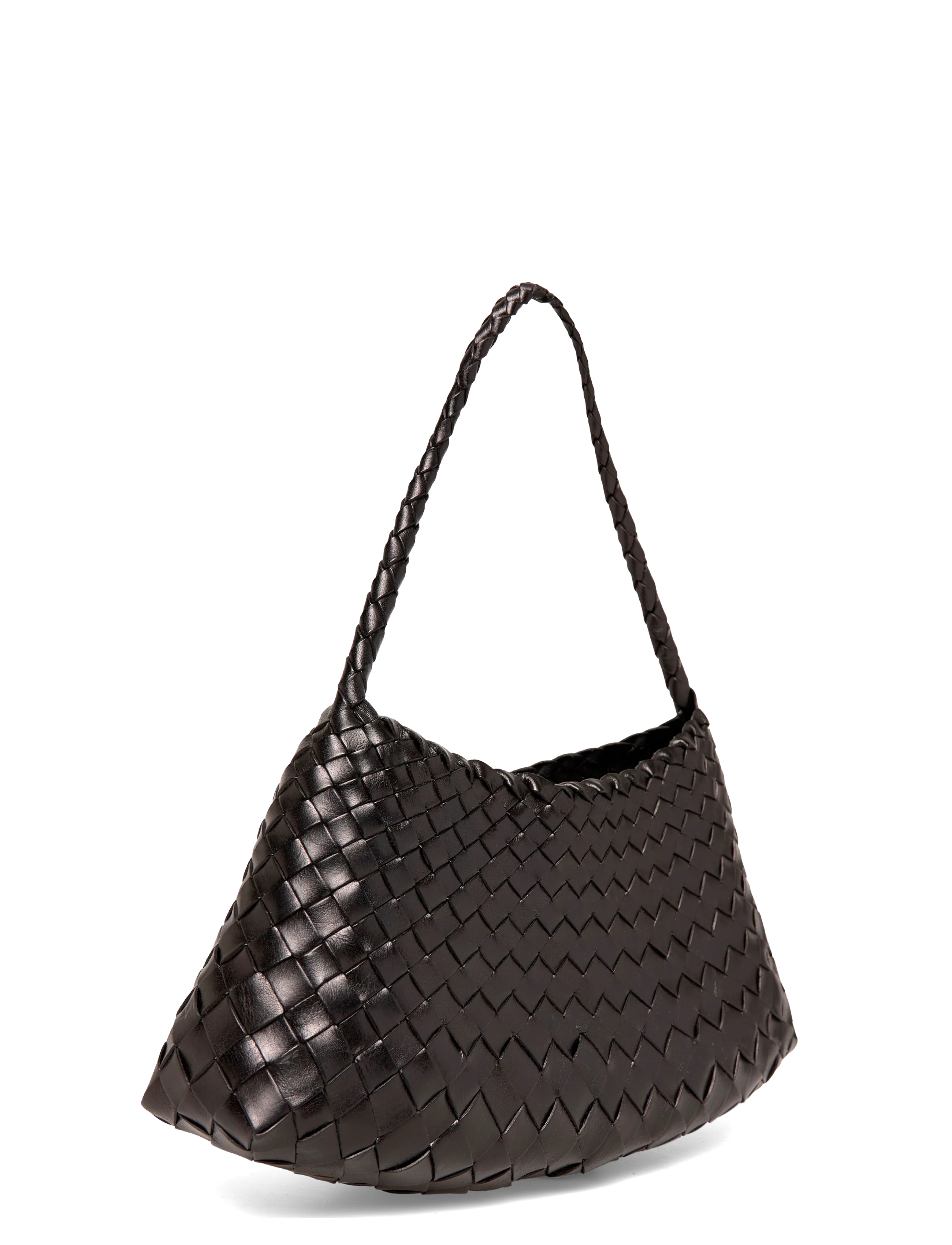 Dragon Diffusion - Black Leather Rosanna Shoulder Bag - black - 2