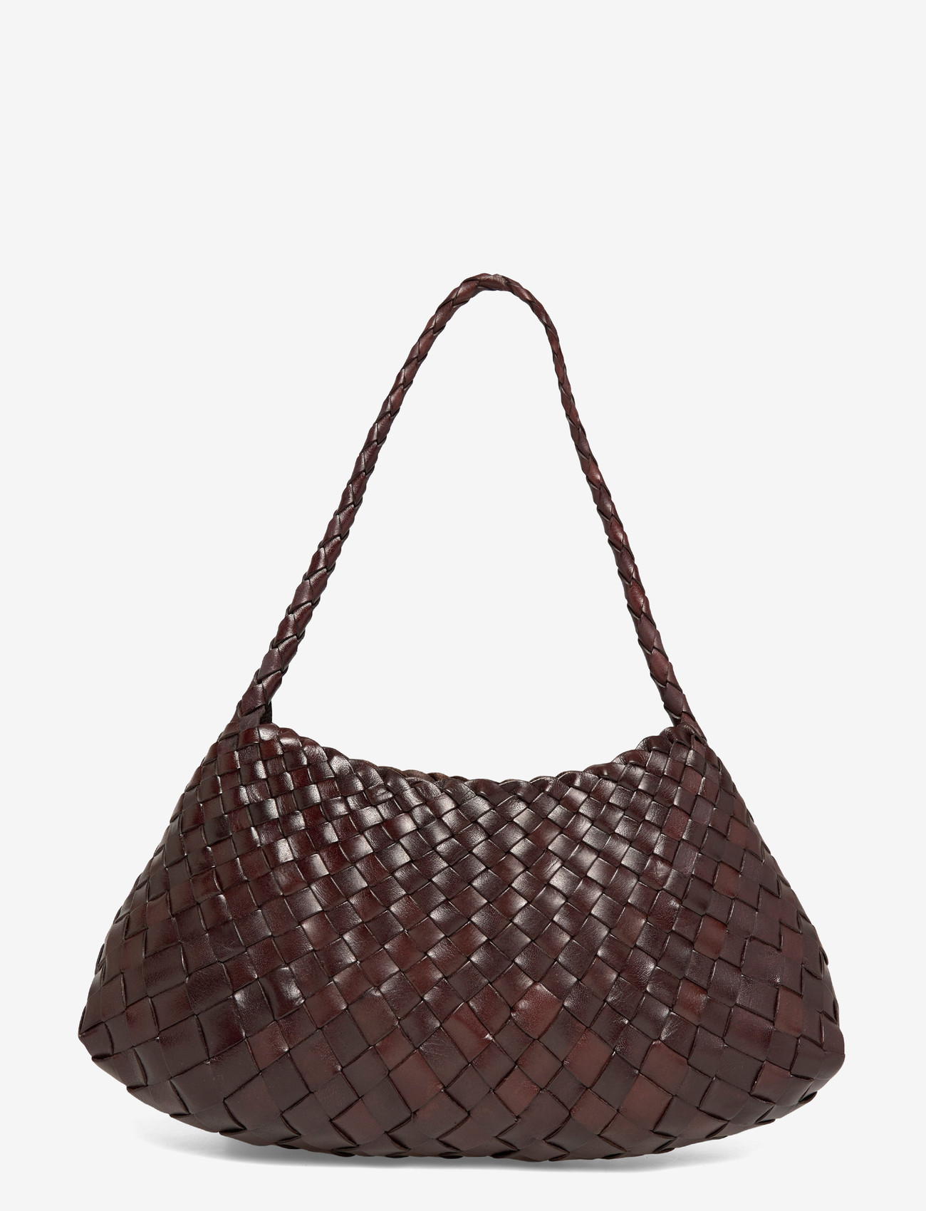 Dragon Diffusion - Brown Leather Rosanna Shoulder Bag - brown - 1