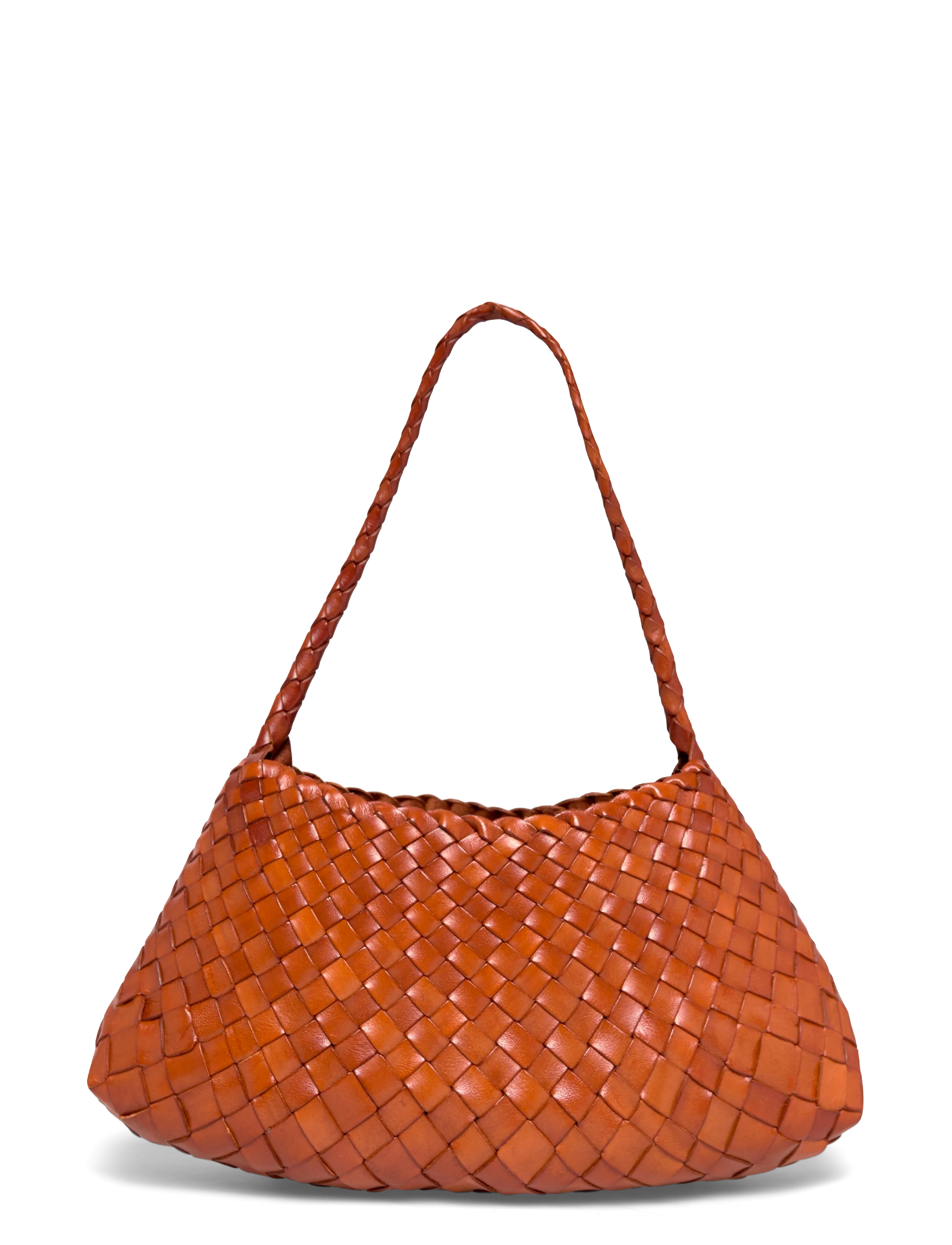Dragon Diffusion - Tan Leather Rosanna Shoulder Bag - shoulder bags - tan - 1