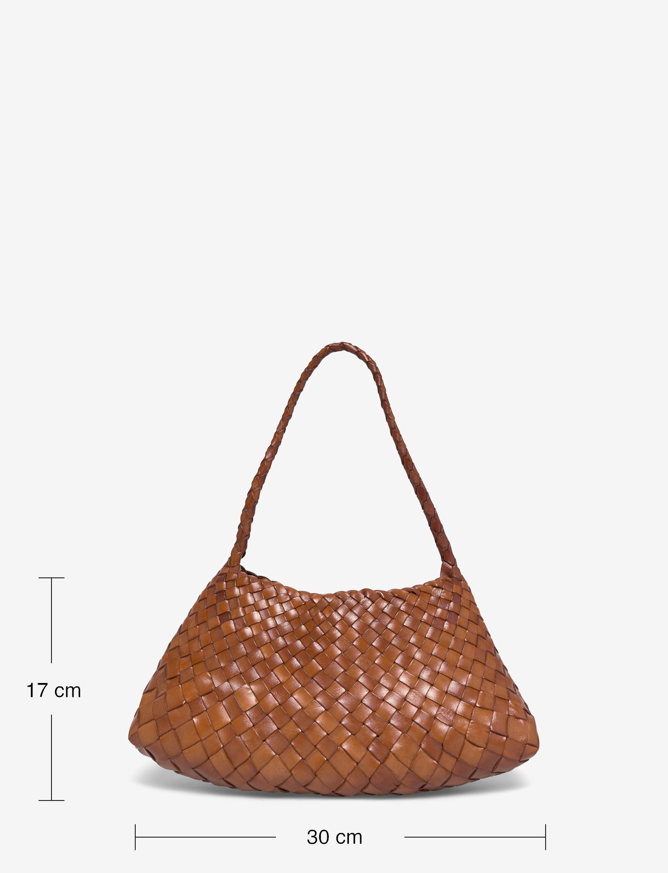 Dragon Diffusion - Tan Leather Rosanna Shoulder Bag - tan - 3