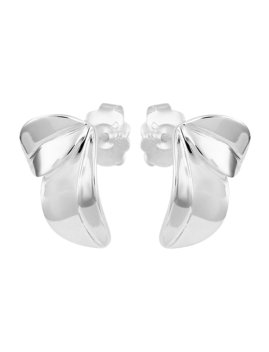Drakenberg Sjölin - Botanica double studs - stud earrings - sterling silver - 1