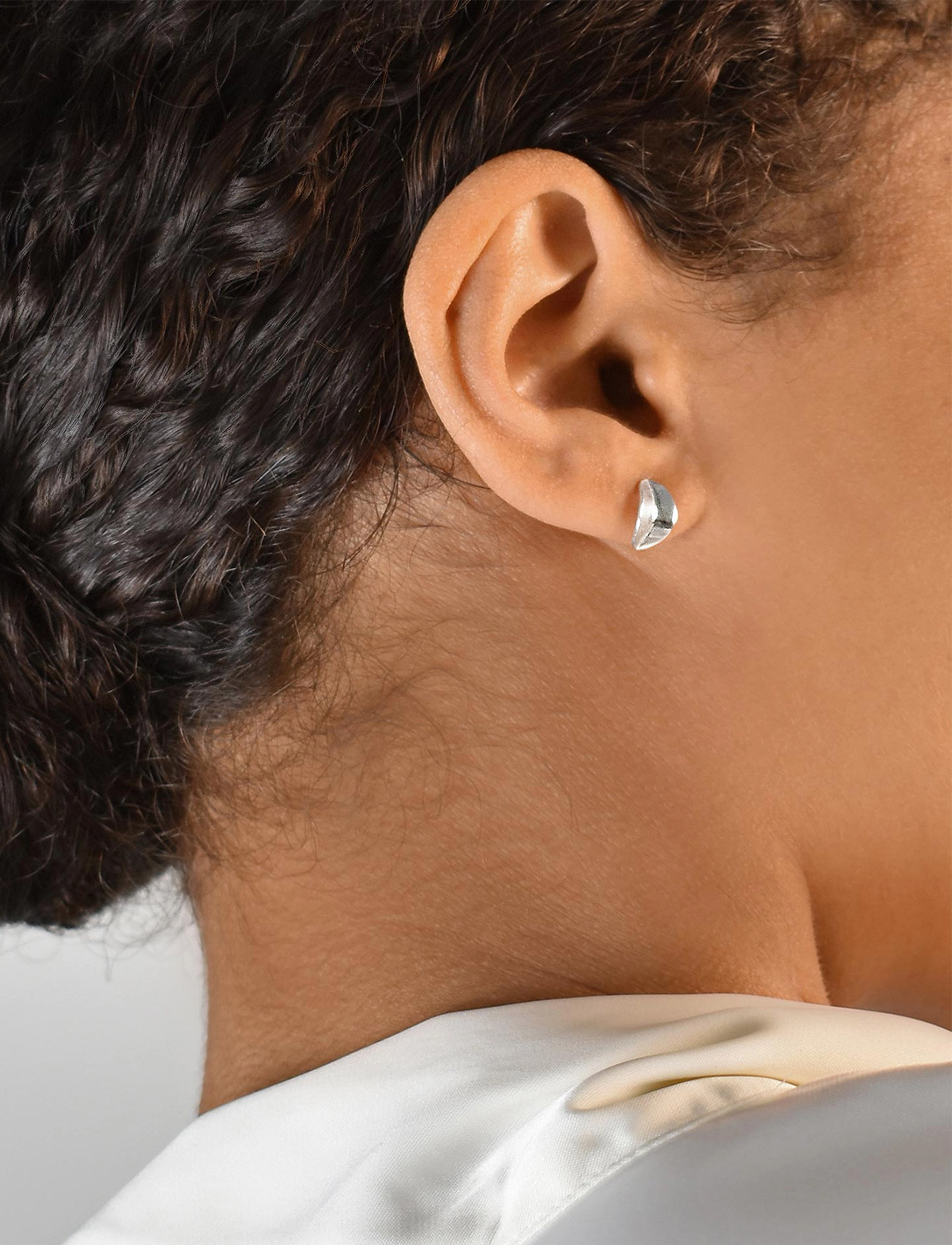 Drakenberg Sjölin Botanica Drop Studs, One Size, Earrings, Silber - Frauen