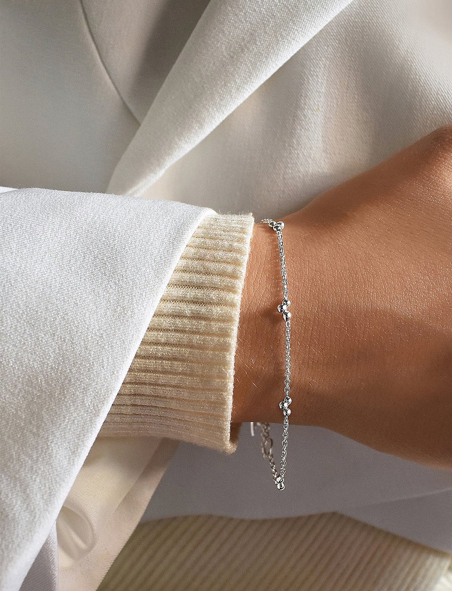 Drakenberg Sjölin - Drops full bracelet - bracelets - sterling silver - 0