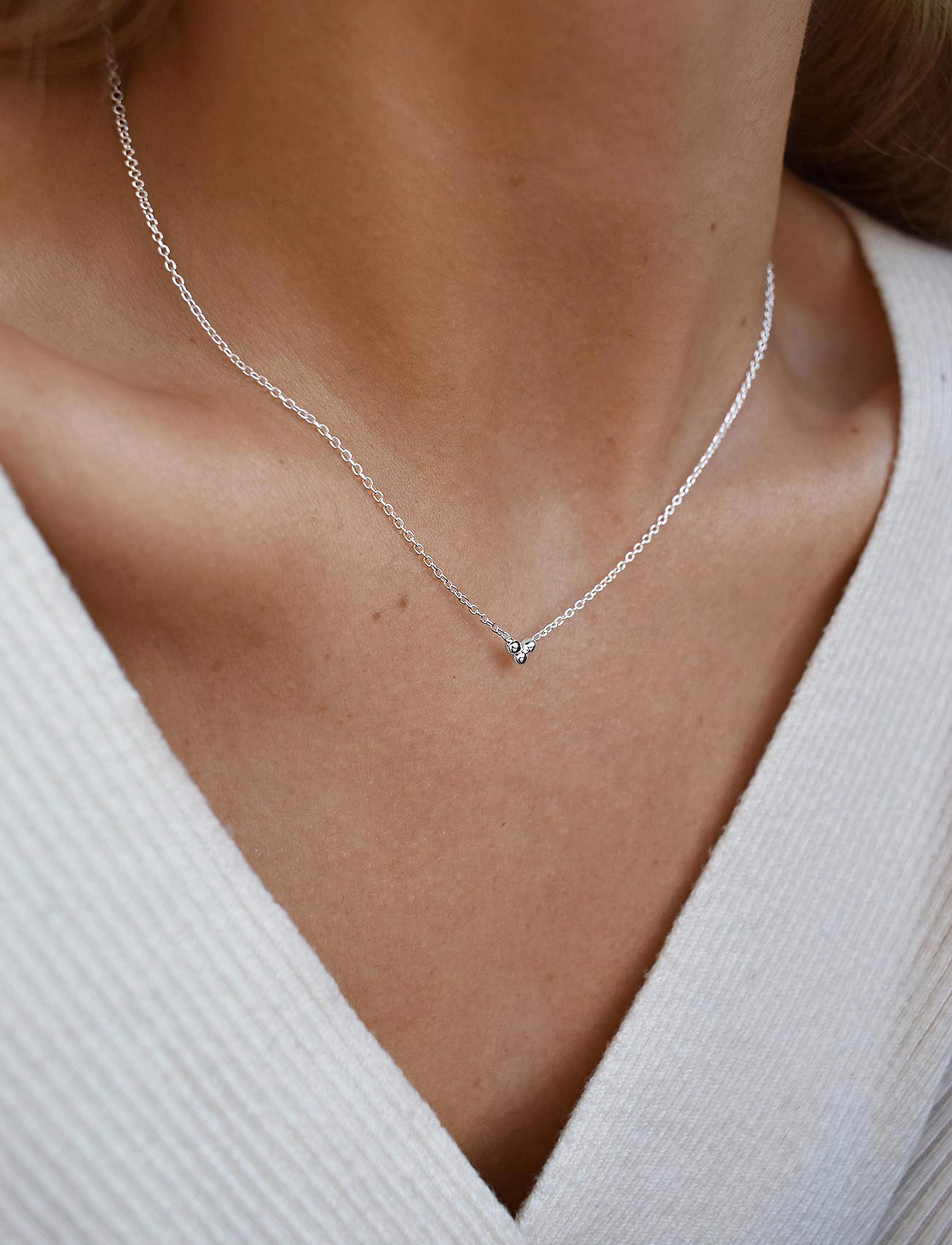 Drakenberg Sjölin - Drops necklace - sterling silver - 1