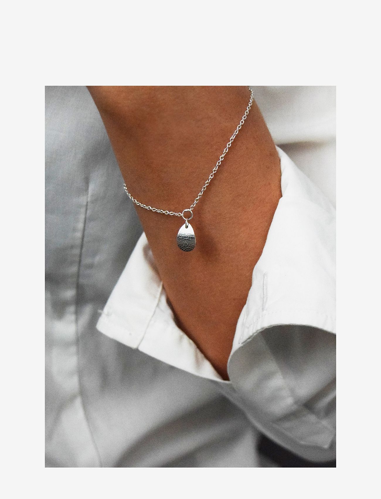 Drakenberg Sjölin - Leaf drop bracelet - armband - sterling silver - 0