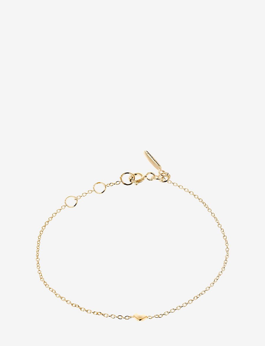 Drakenberg Sjölin - Loving Heart drop bracelet gold - echtschmuck - 18k gold - 1