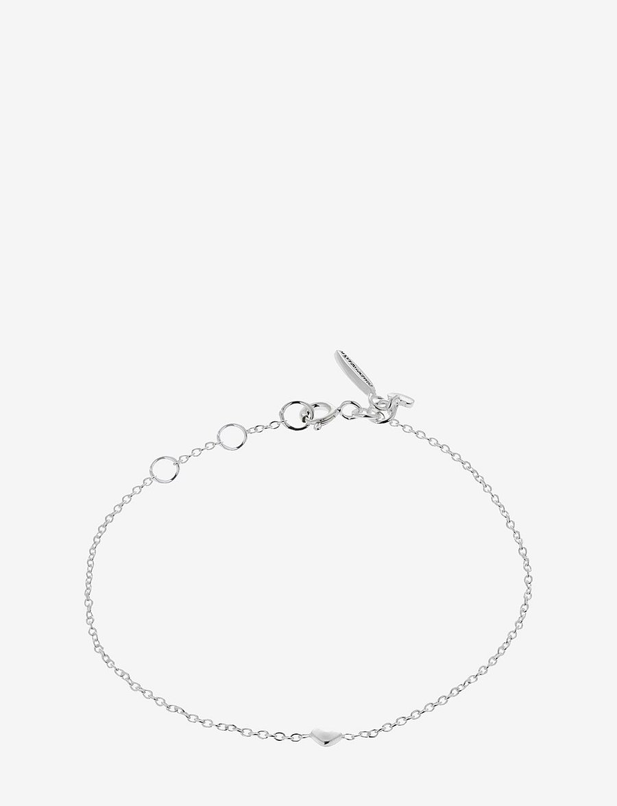 Drakenberg Sjölin - Loving Heart drop bracelet - armbånd - sterling silver - 1