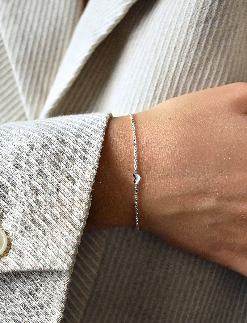 Drakenberg Sjölin - Loving Heart drop bracelet - armband - sterling silver - 0