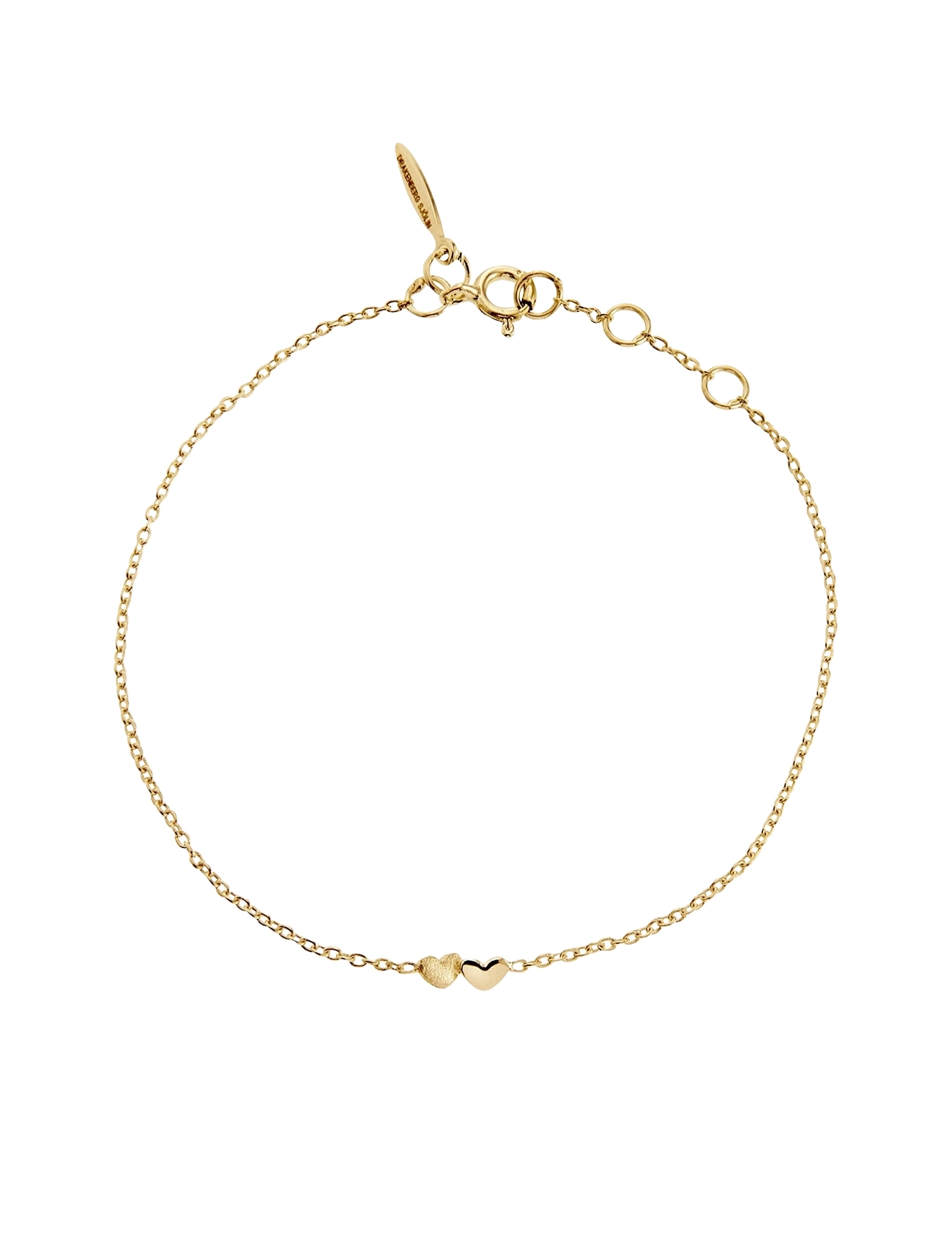 Drakenberg Sjölin - Loving heart bracelet gold - 18k gold - 0