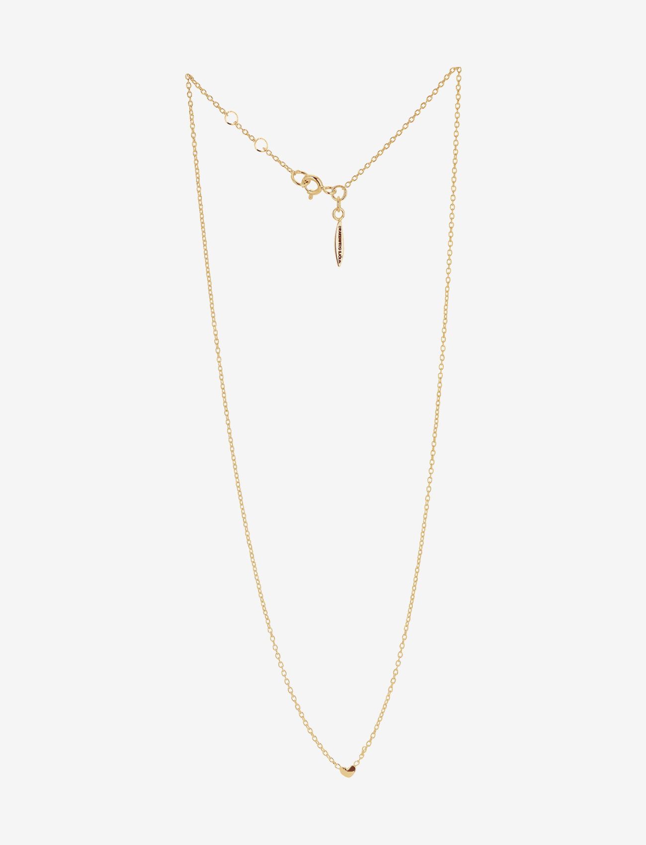 Drakenberg Sjölin - Loving Heart drop necklace - rippuvad kaelakeed - 18k gold - 2